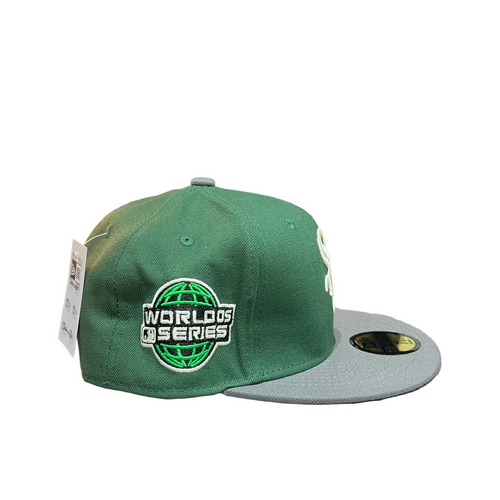 Chicago White Sox Green & Grey New Era 59FIFTY Fitted Cap – World Series Side Patch