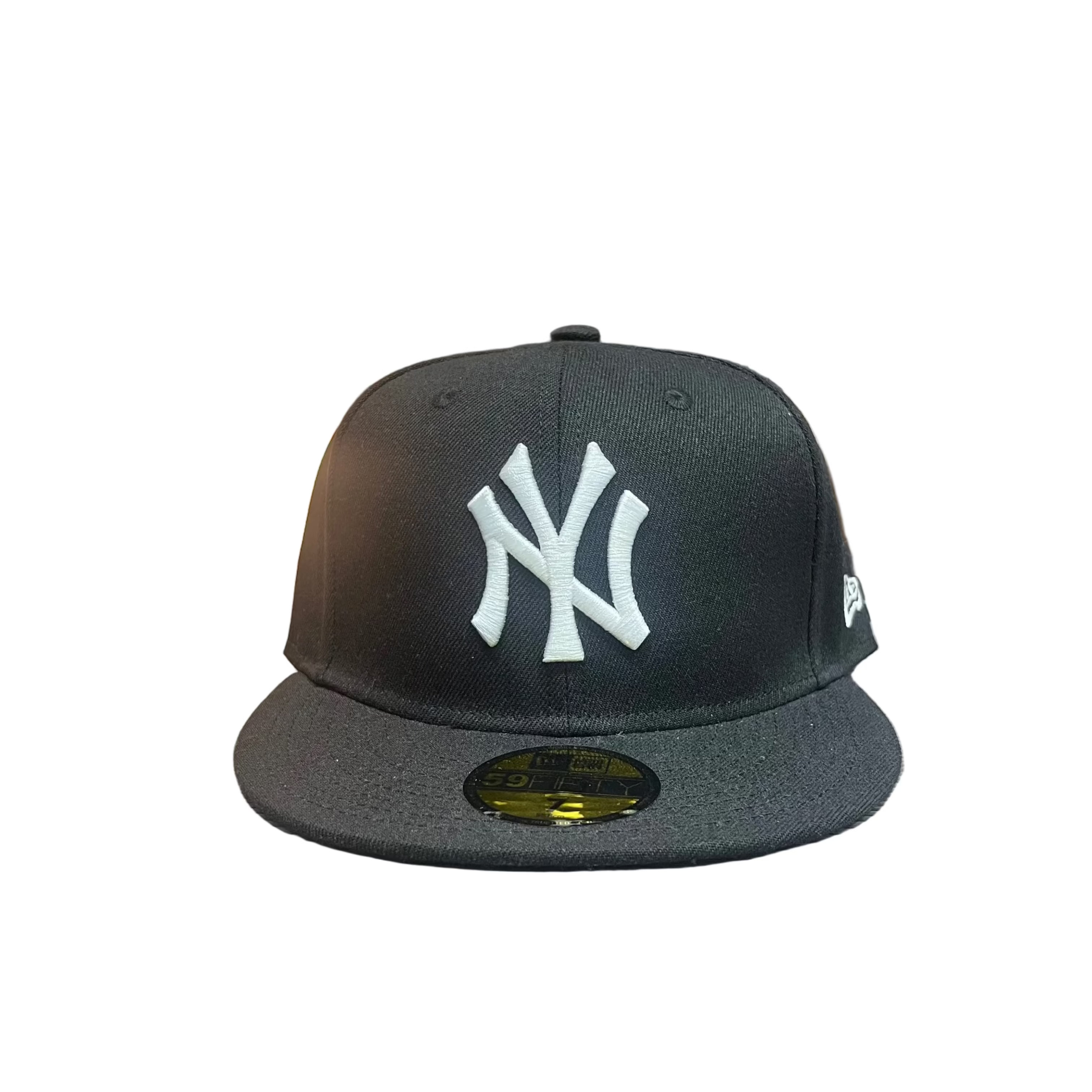 New York Yankees Black New Era 59FIFTY Fitted Cap – White Logo