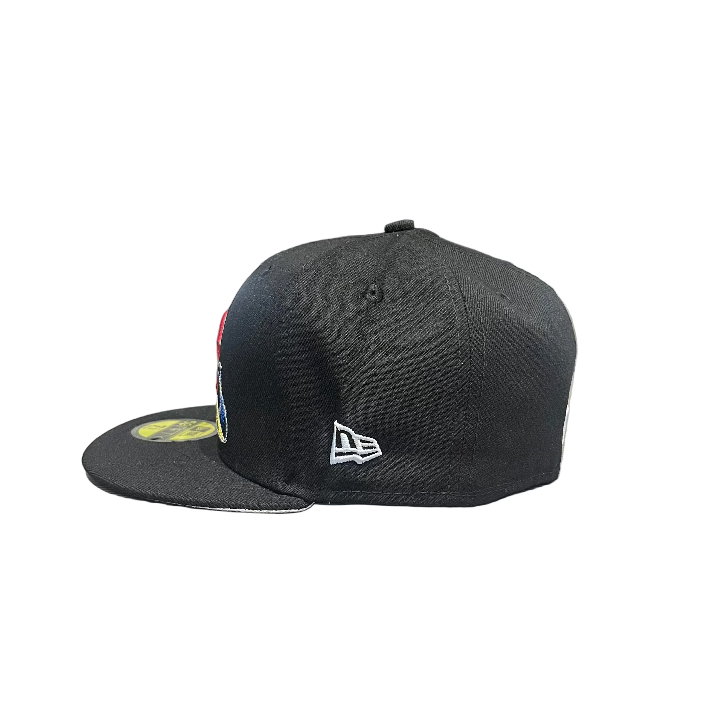 Boston Red Sox Black New Era 59FIFTY Fitted Cap – Multi Patch Edition