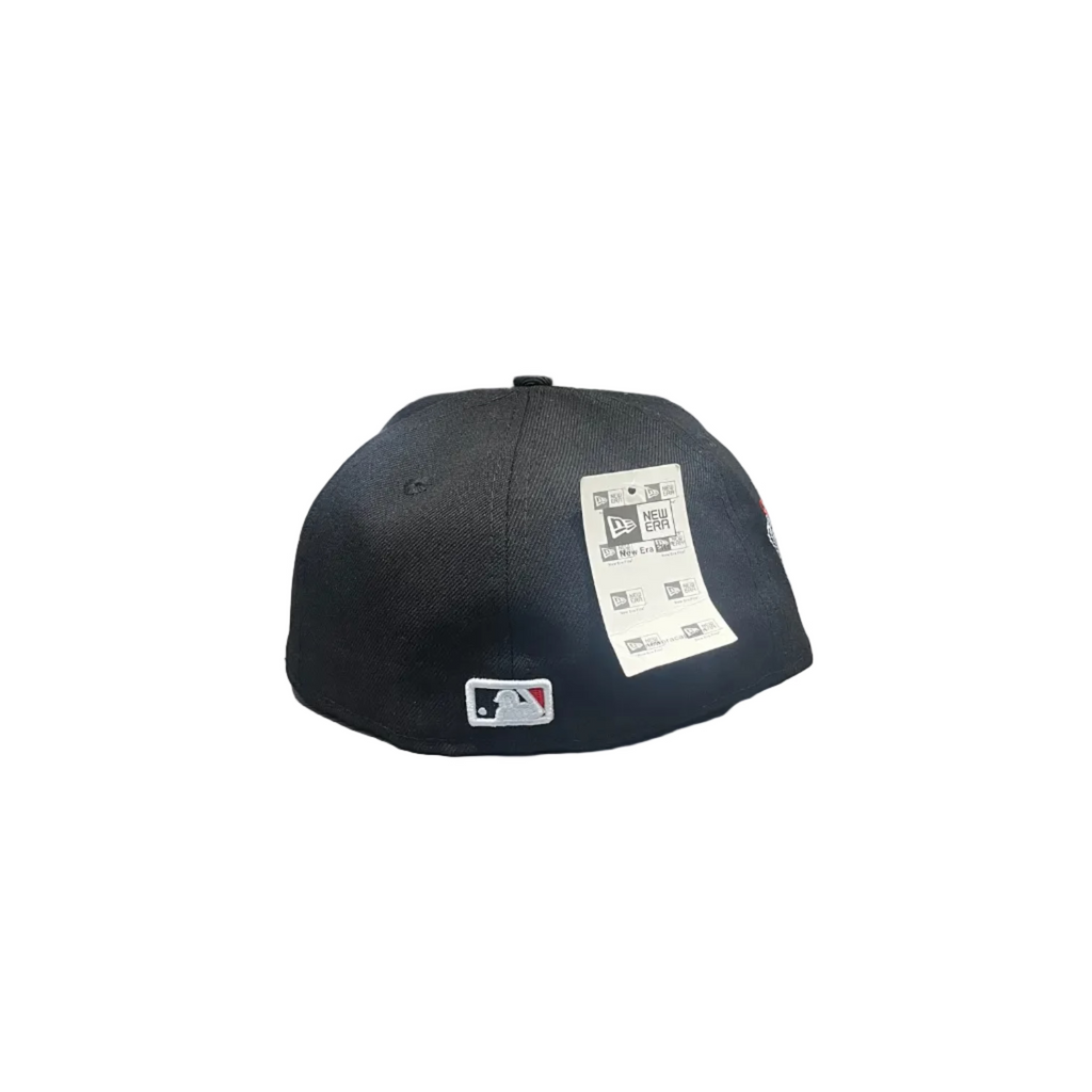 Boston Red Sox Black New Era 59FIFTY Fitted Cap – Multi Patch Edition