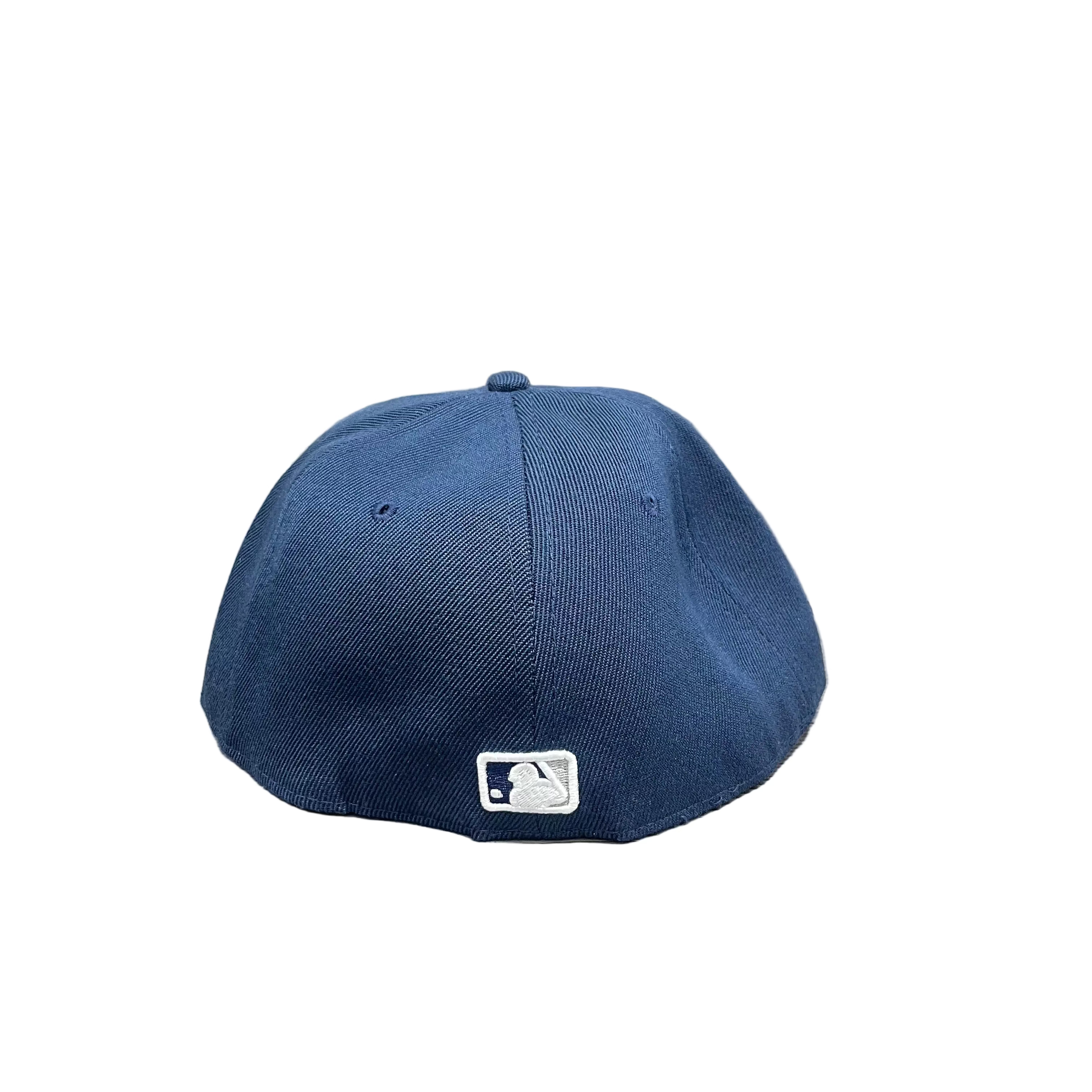 San Diego Padres Navy & Grey New Era 59FIFTY Fitted Cap – White Logo