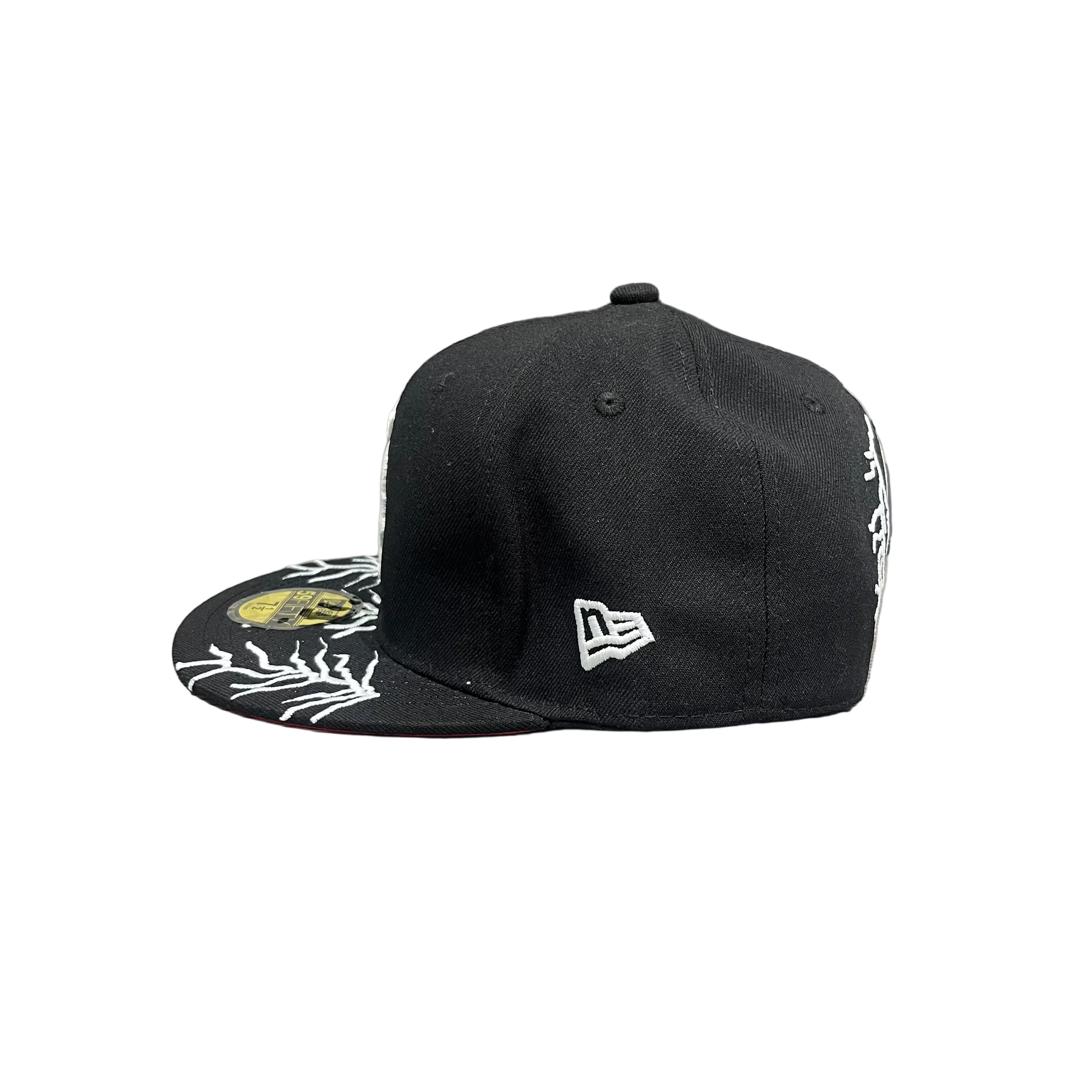 Chicago White Sox New Era 59FIFTY Fitted Cap – Black “World Series” Lightning Edition