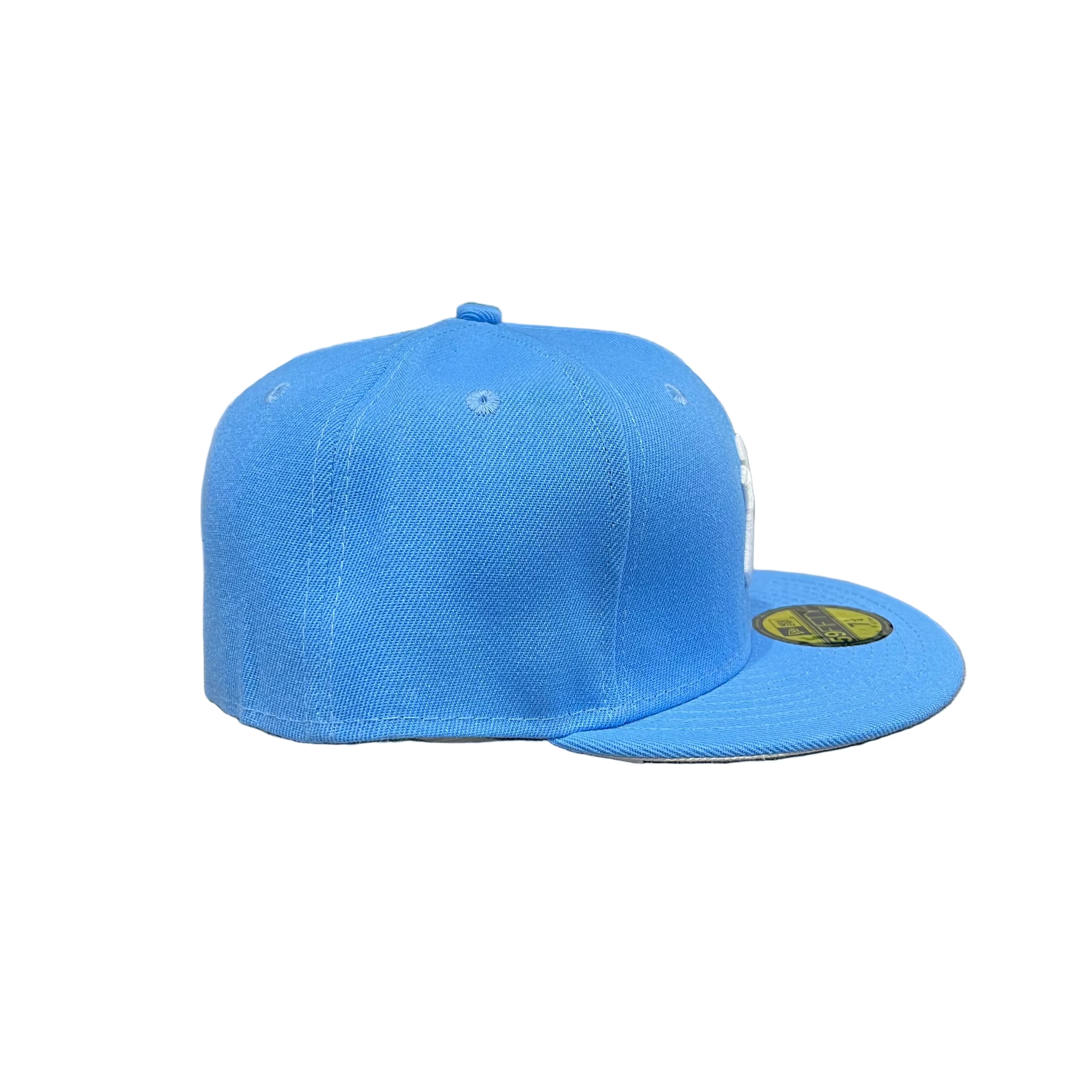 New Era 59FIFTY New York Yankees Sky Blue Fitted Cap – White Logo