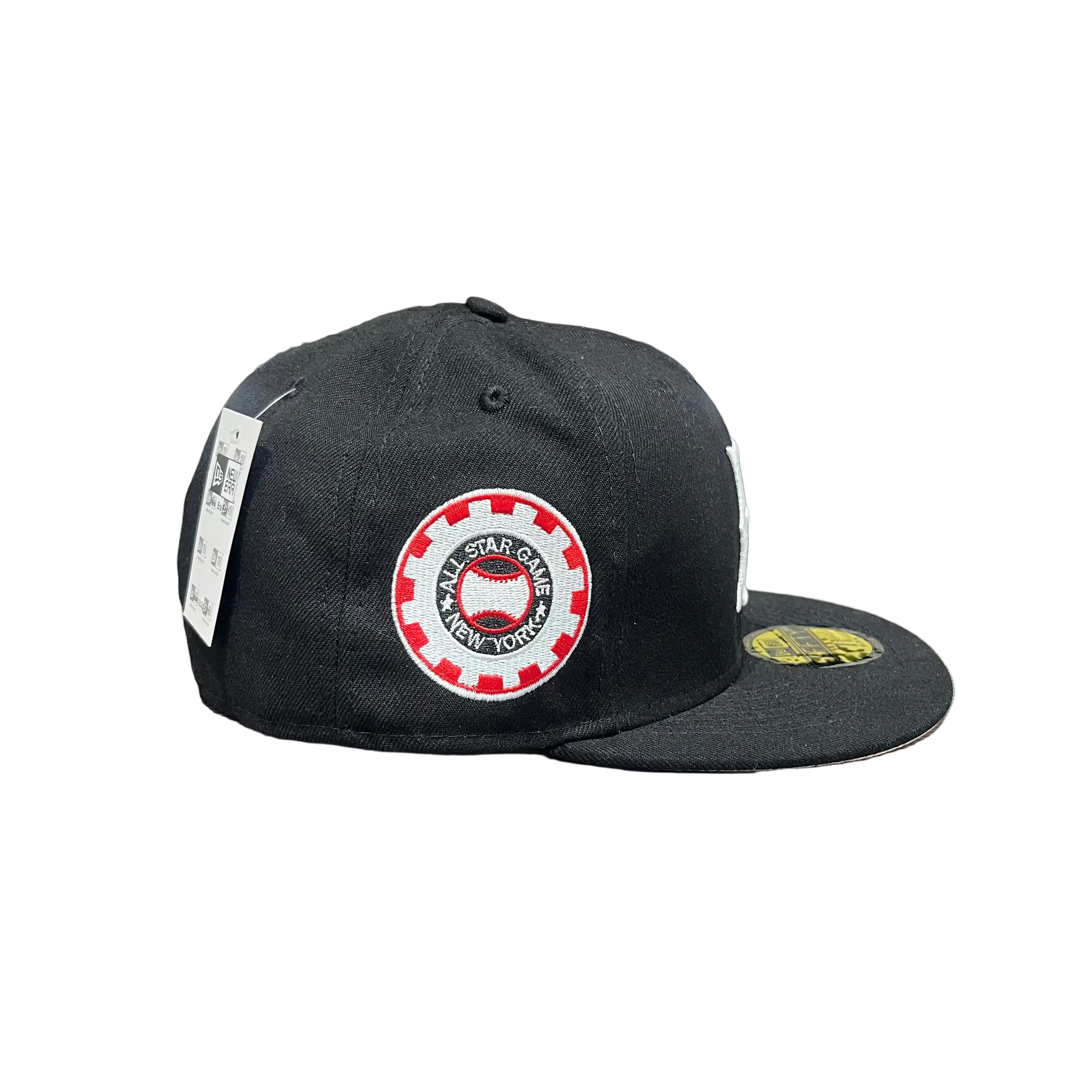 New Era 59FIFTY Boston Red Sox Black Fitted Cap – White “B” – All-Star Game Side Patch